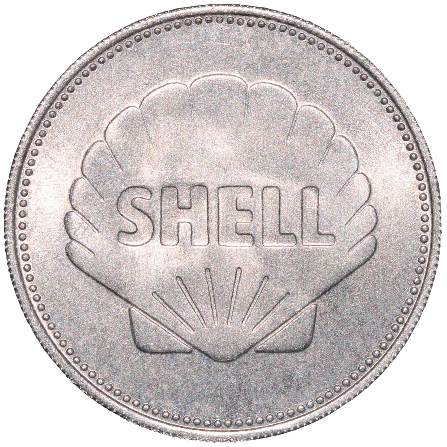 ND (1969) Man in Flight #17 - Leonov & Belyaev, Voskhod 2, 1965 Shell Advertising Token