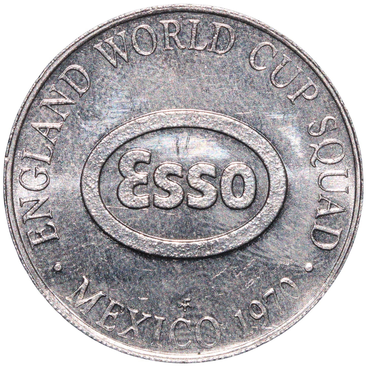 Mexico 1970 England World Cup Squad Henry Newton Esso Advertising Token