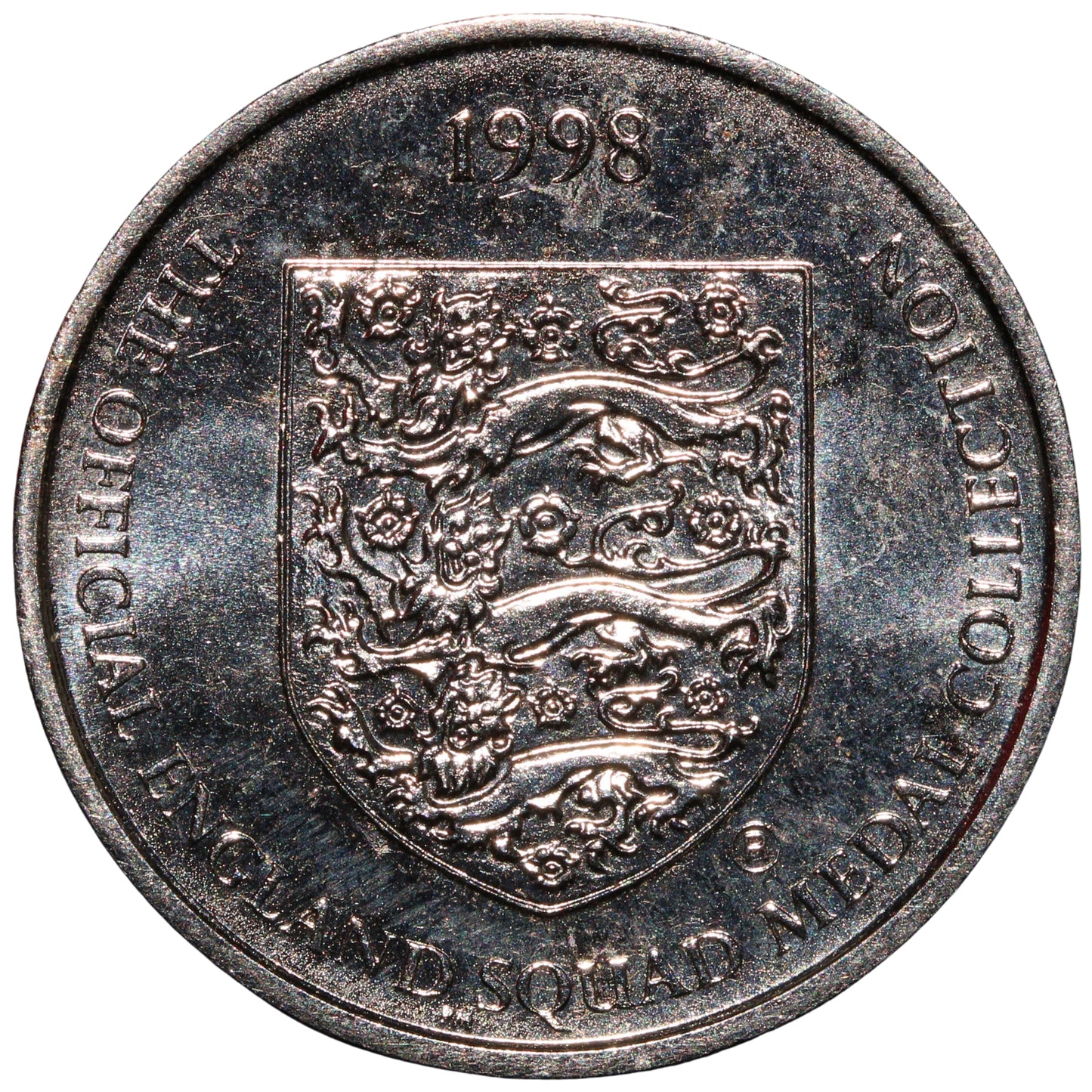 1998 The Official England Squad Medal Collection Gary Neville Sainsbury's Advertising Token