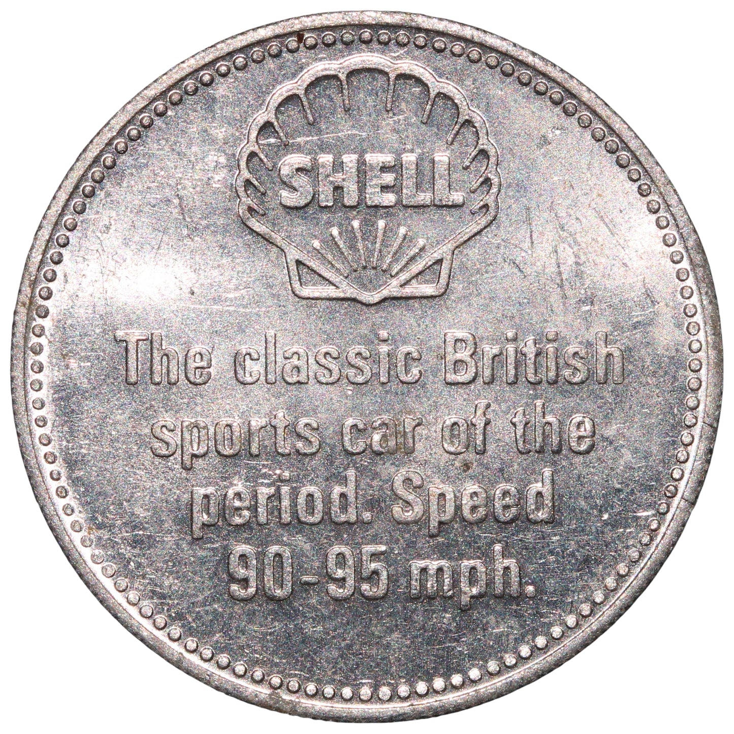 ND (1970s) Historic Cars - Bentley 4½ Litre, 1928 Shell Advertising Token