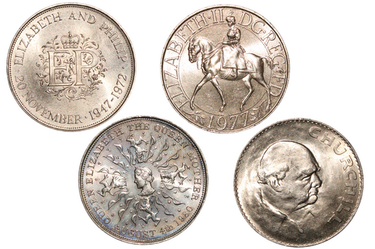 Great Britain Elizabeth II Commemorative Crown Coins