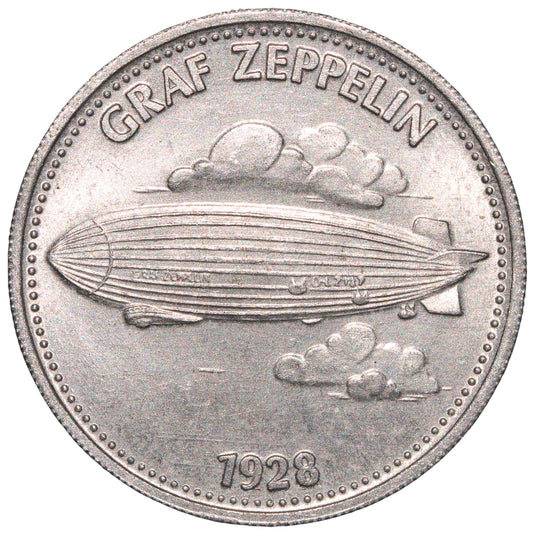 ND (1969) Man in Flight #08 - Graf Zeppelin, 1928 Shell Advertising Token