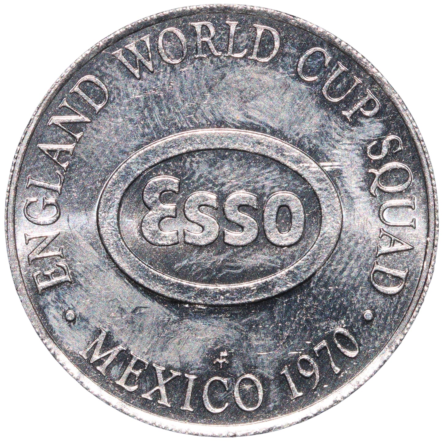 Mexico 1970 England World Cup Squad Mick Jones Esso Advertising Token