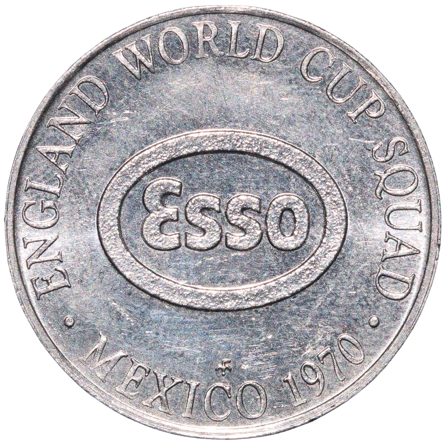 Mexico 1970 England World Cup Squad Peter Bonetti Esso Advertising Token