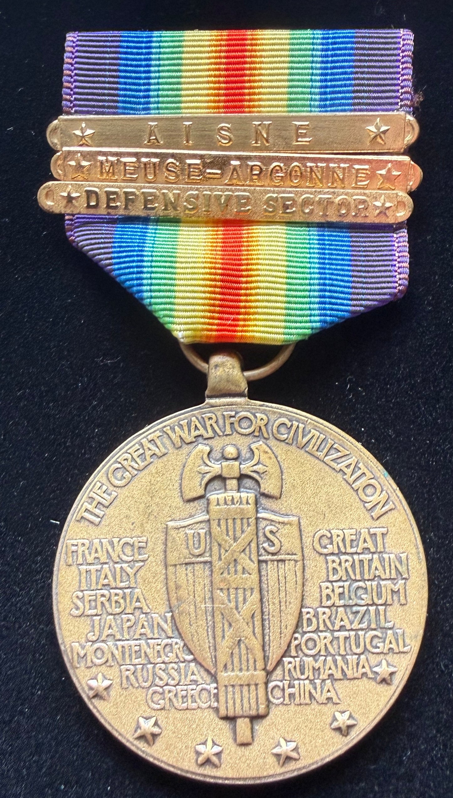 WW1 Purple Heart Group Harry (Harold) Coward Wounded Chateau Thierry with Papers