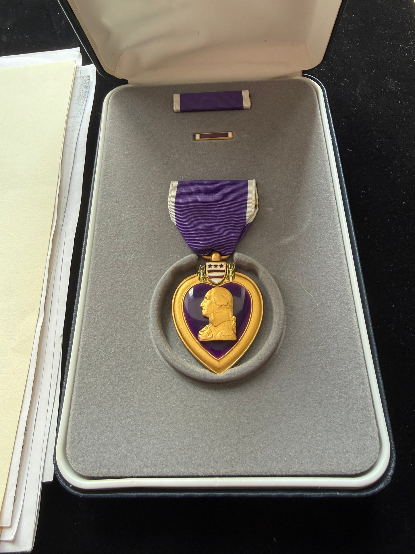 WW1 Purple Heart Group Harry (Harold) Coward Wounded Chateau Thierry with Papers